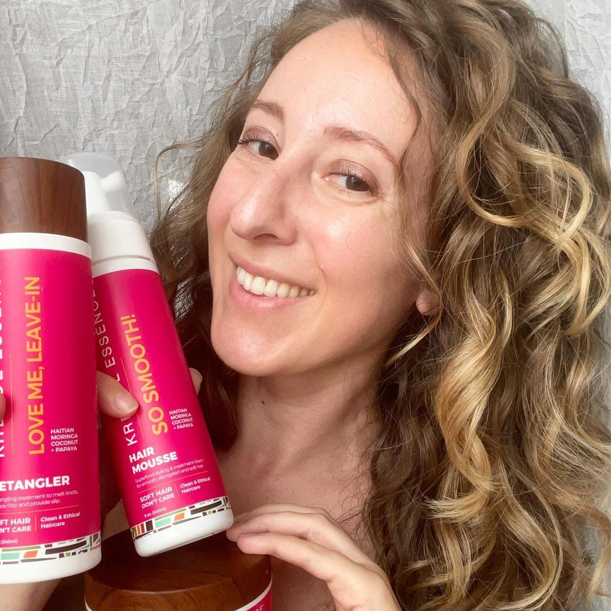 KREYÒL ESSENCE 8 oz Moringa Styling Mousse – Sculpt, Smooth & Volumize Hair