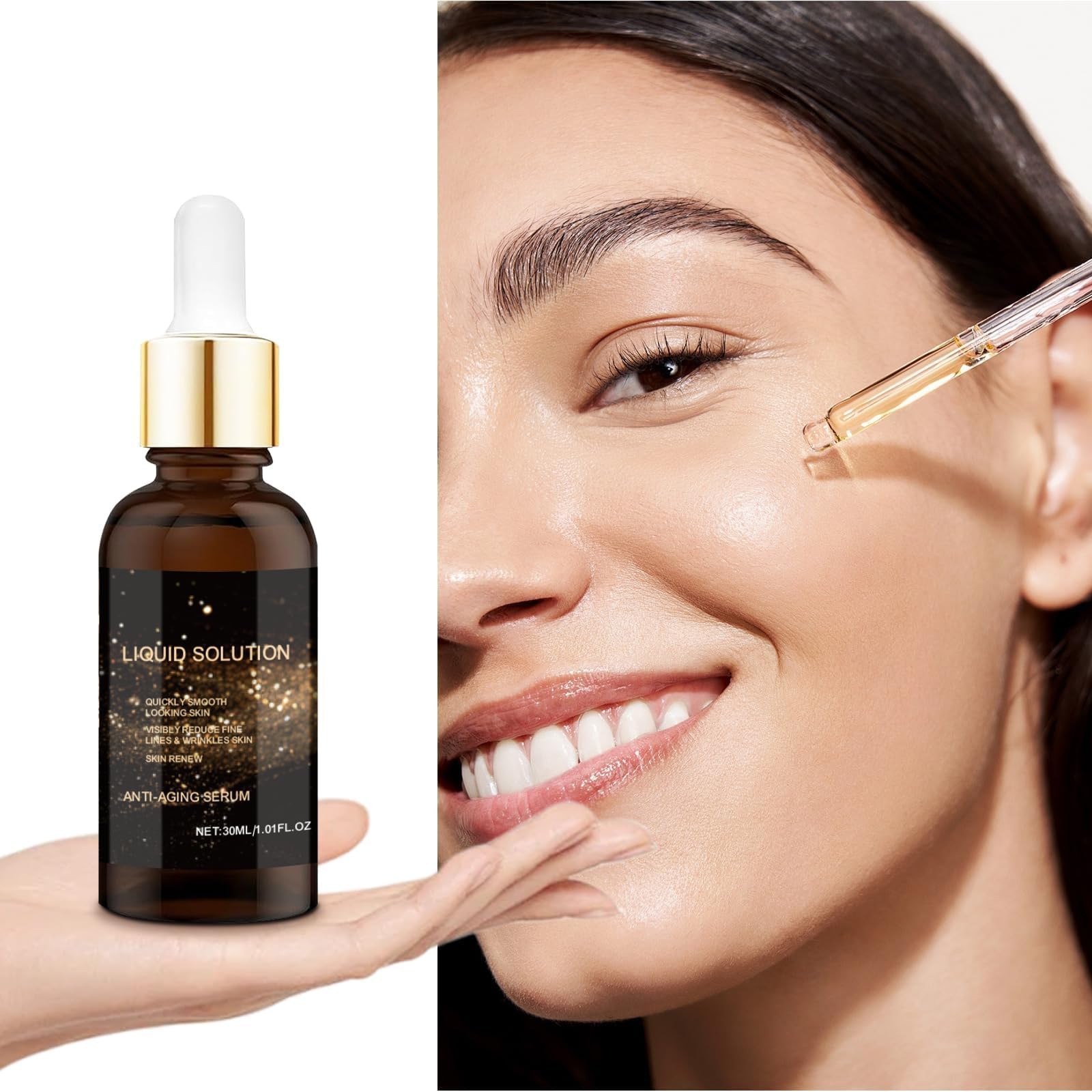 KUKSY Olavita Liquid Solution Anti-Aging Serum – Firming & Hydration for Mature Skin (2pcs)
