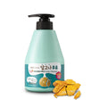 Kwailnara Dalgona Milk Body Wash – Exfoliating Black Sugar & Royal Jelly