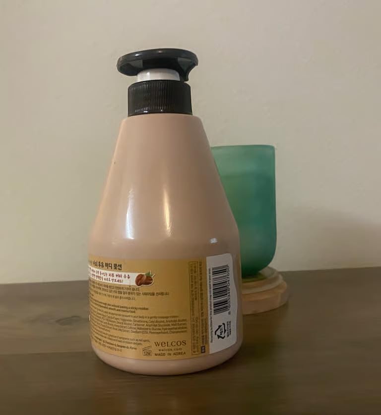 Kwailnara WELCOS Coffee Milk Body Lotion (19.75 fl oz) – Energizing Korean Hydration with Milk Protein, Royal Jelly & Coffee Extract