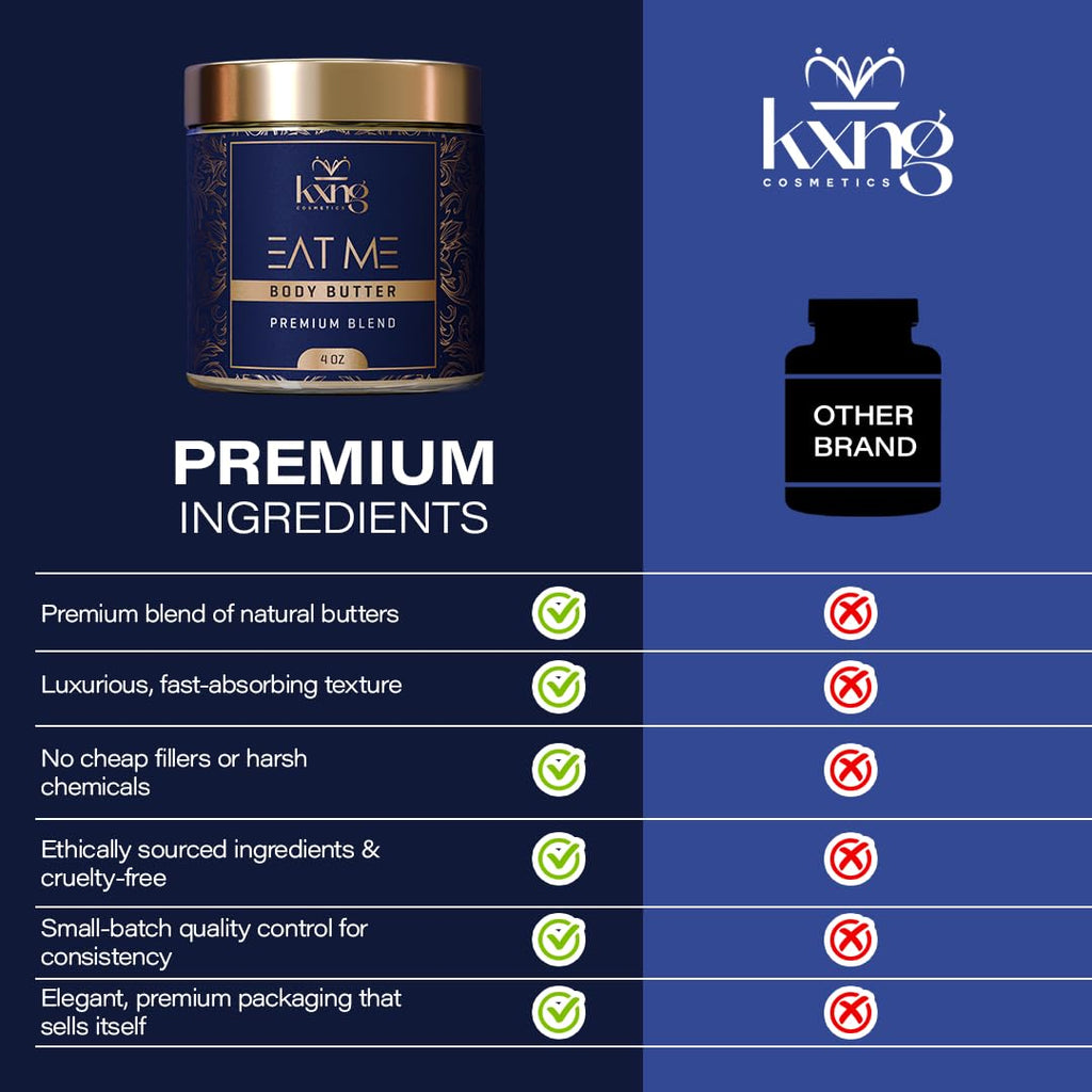 KXNG Cosmetics Body Butter – Organic, Pheromone-Infused Moisturizer