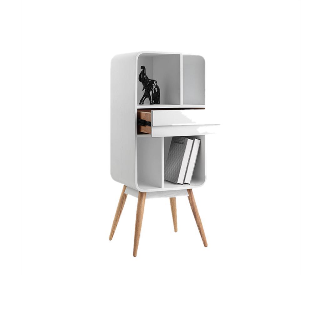 Kya Bookcase, Wood Shelving Unit