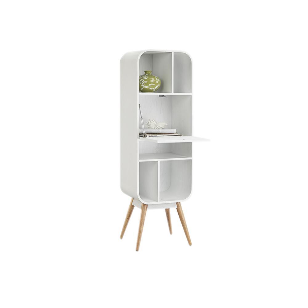 Kya Bookcase, Wood Shelving Unit