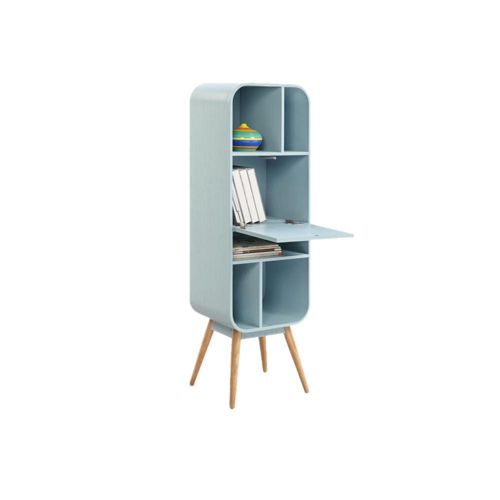 Kya Bookcase, Wood Shelving Unit