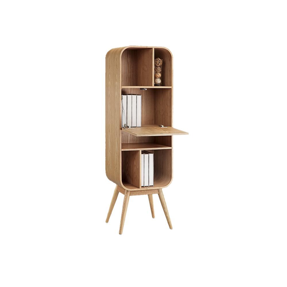 Kya Bookcase, Wood Shelving Unit