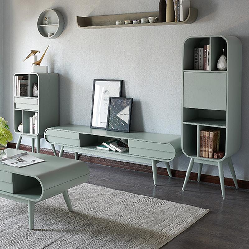 Kya Bookcase, Wood Shelving Unit