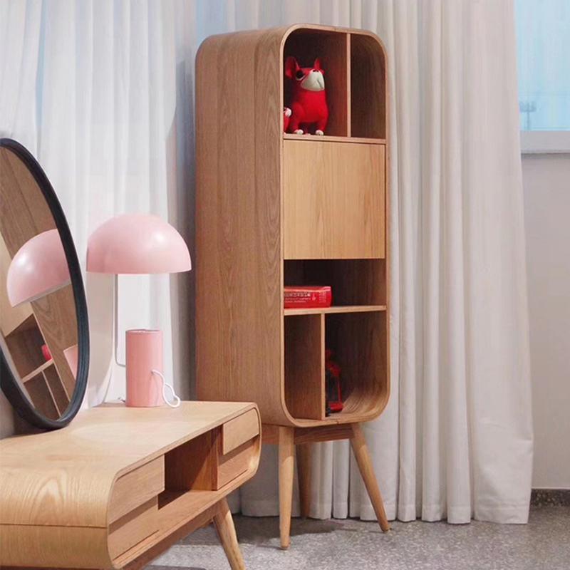 Kya Bookcase, Wood Shelving Unit