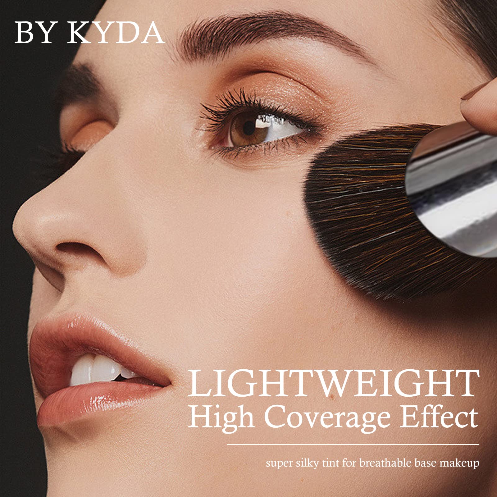 KYDA AirBrush Foundation Spray – Silky, Breathable Nude Finish (Sunny Beige 310)