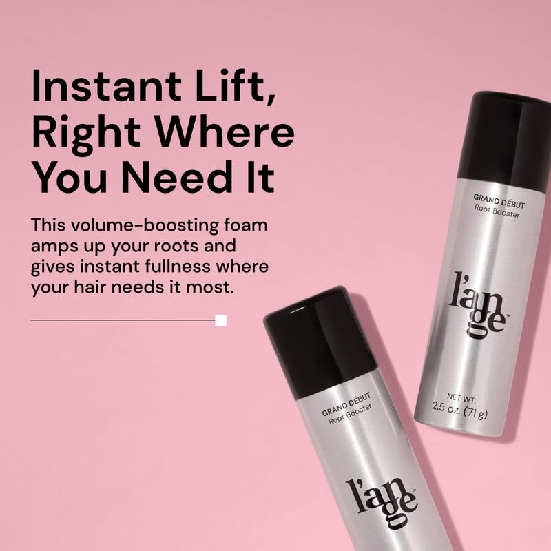 L'ANGE HAIR Grand Début Root Booster Hair | Lightweight Volumizing Foam for Fine Hair