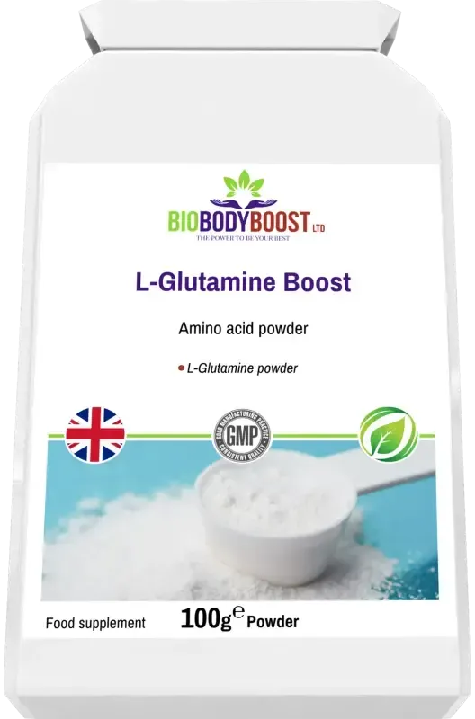 L-Glutamine Boost | Amino Acid for Gut & Muscle Support UK