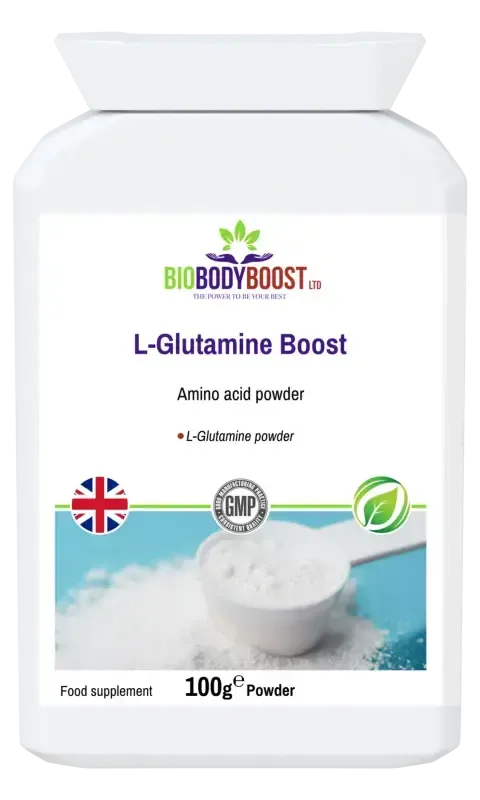 L-Glutamine Boost | Amino Acid for Gut & Muscle Support UK