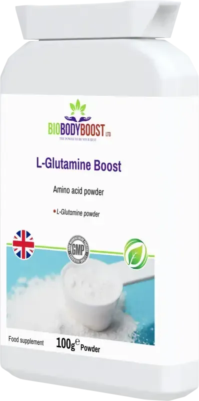L-Glutamine Boost | Amino Acid for Gut & Muscle Support UK