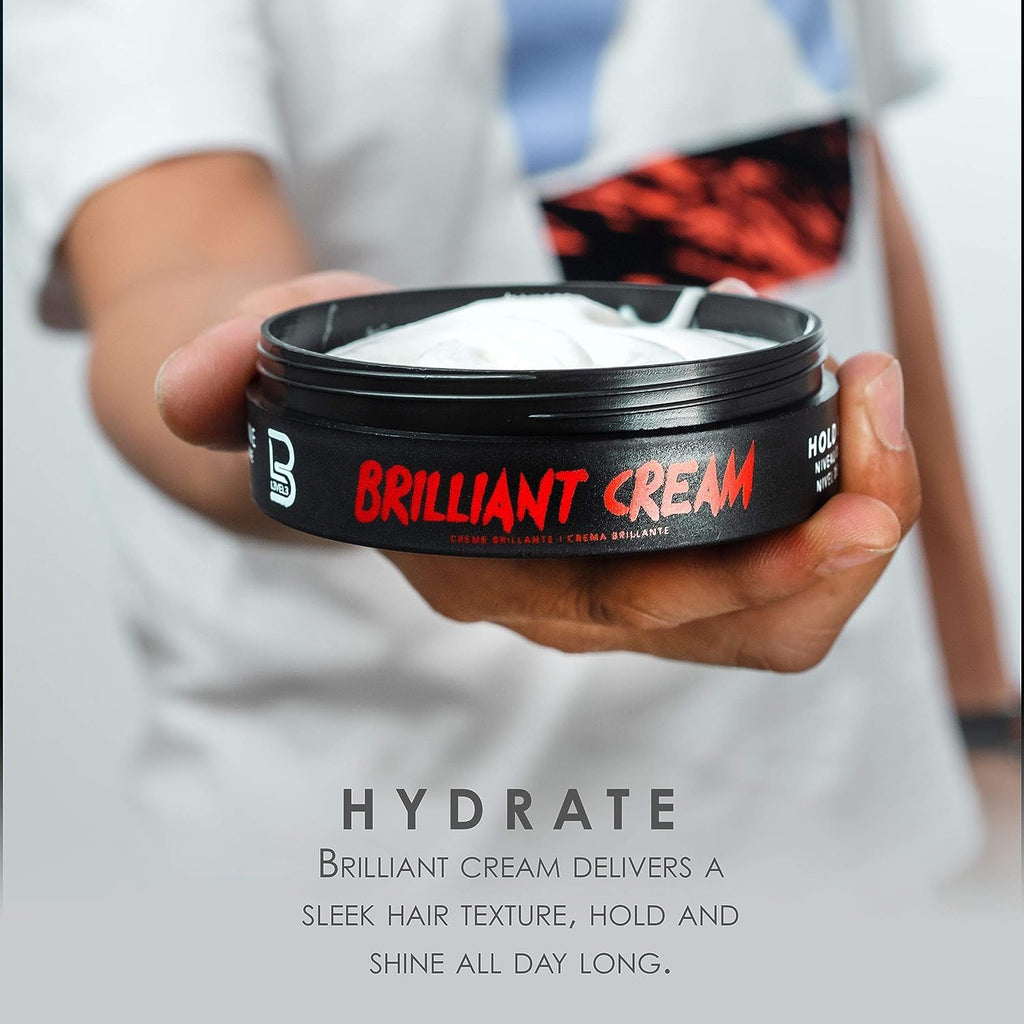 L3 Level 3 Brilliant Cream – Volume, Natural Look, Soft Hold | 4-Pack