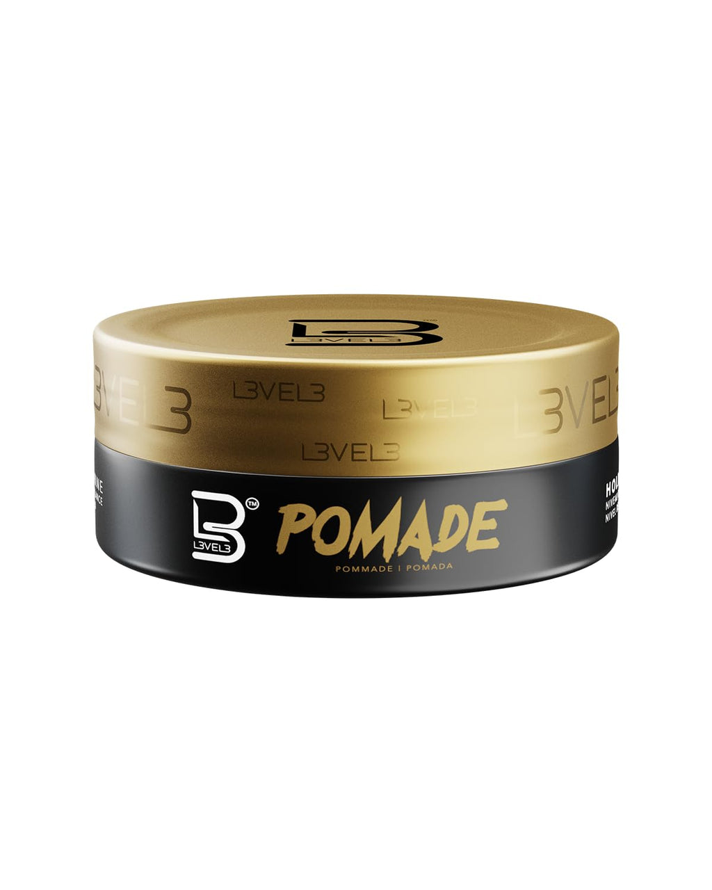 L3 Level 3 Pomade – Keratin-Infused, Volumizing 3-Pack with Long-Lasting Hold