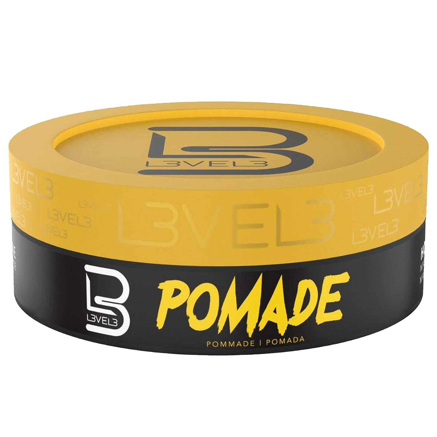 L3 Level 3 Pomade – Keratin-Infused, Volumizing 3-Pack with Long-Lasting Hold