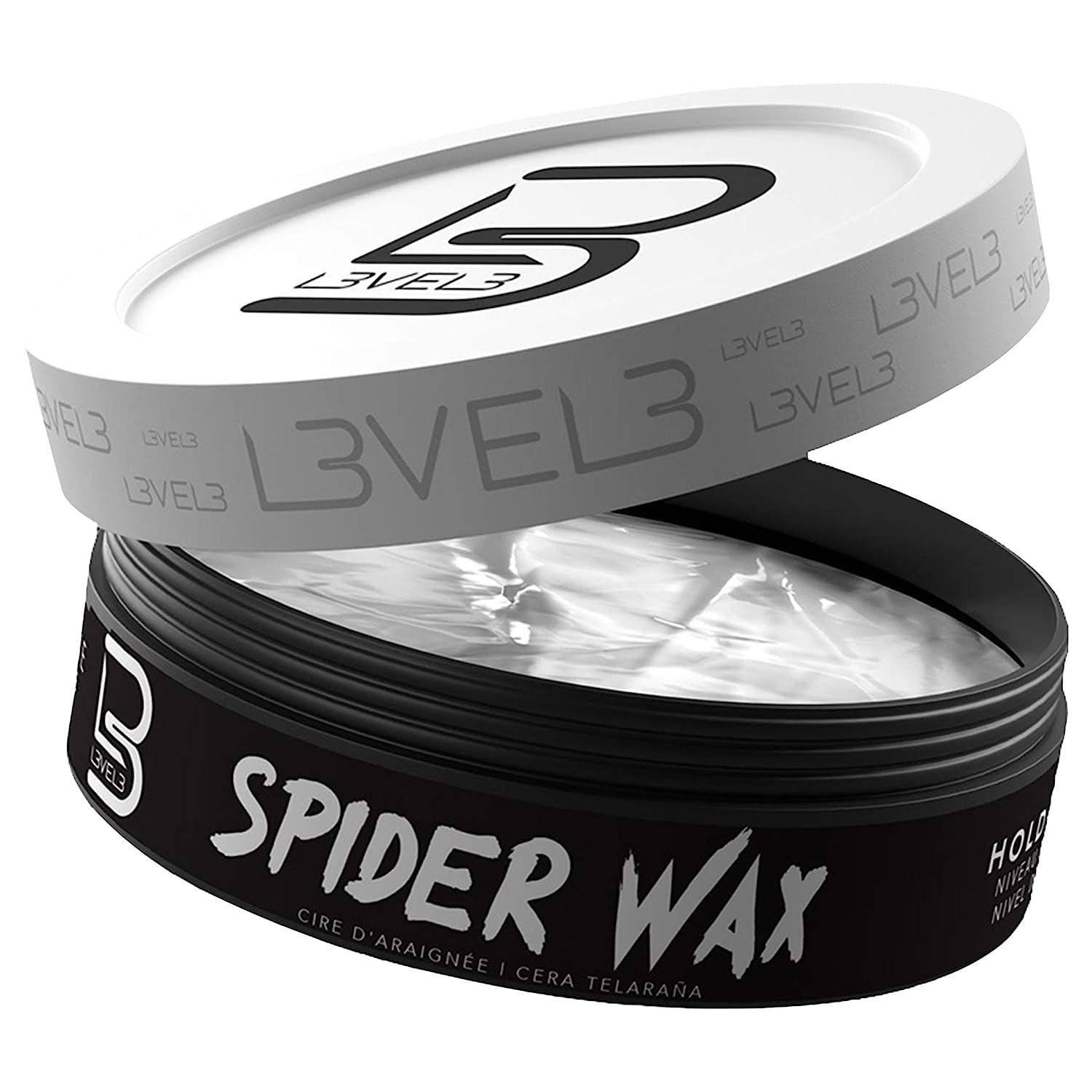 L3 Level 3 Spider Wax – Long-Lasting Hold, Volume & Texture for Men