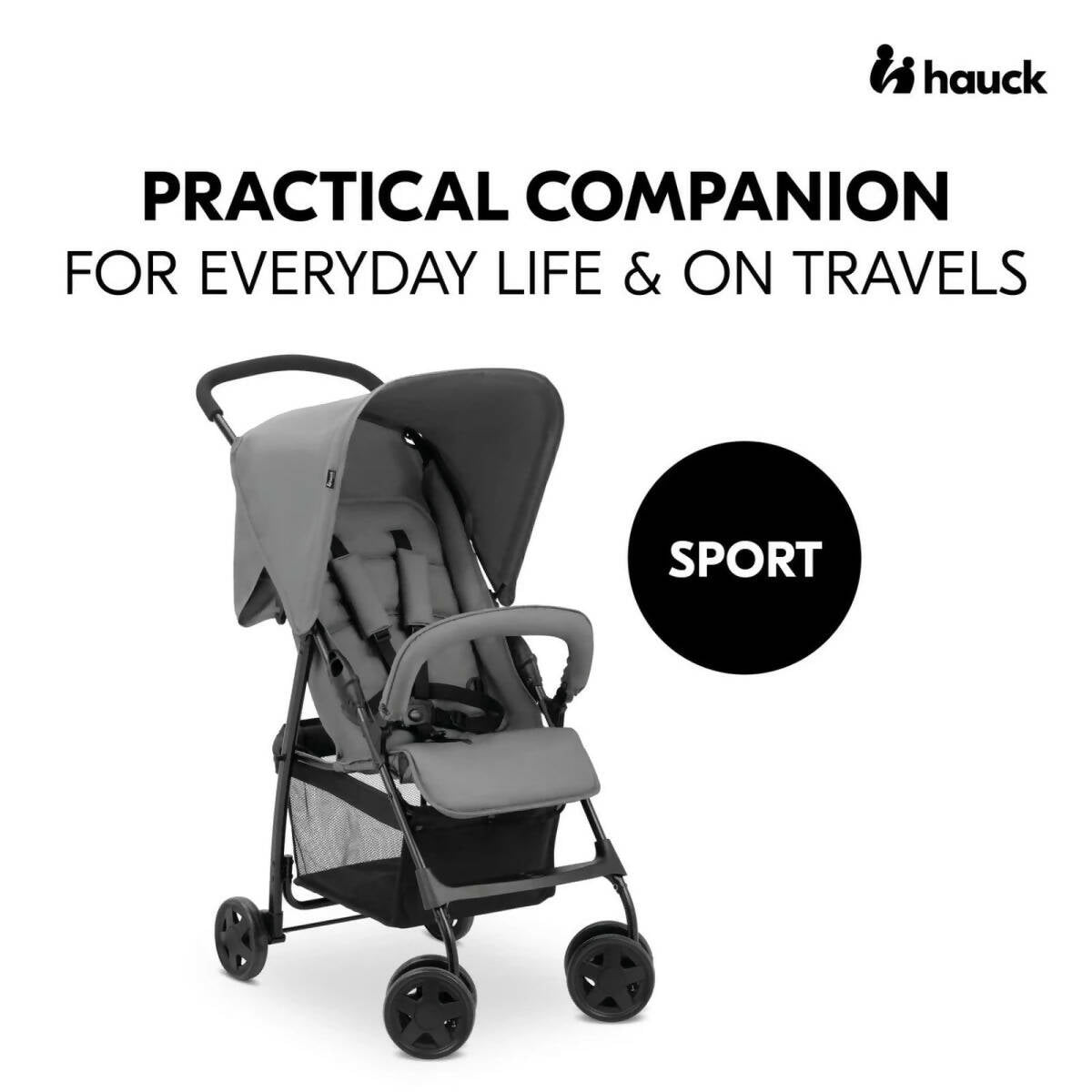 Hauck Sport Stroller - Grey
