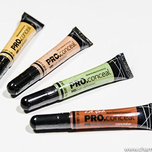 L.A. Girl Pro Conceal Set Orange, Yellow & Green Correctors – 3-Pack (GC990 GC991 GC992-B)
