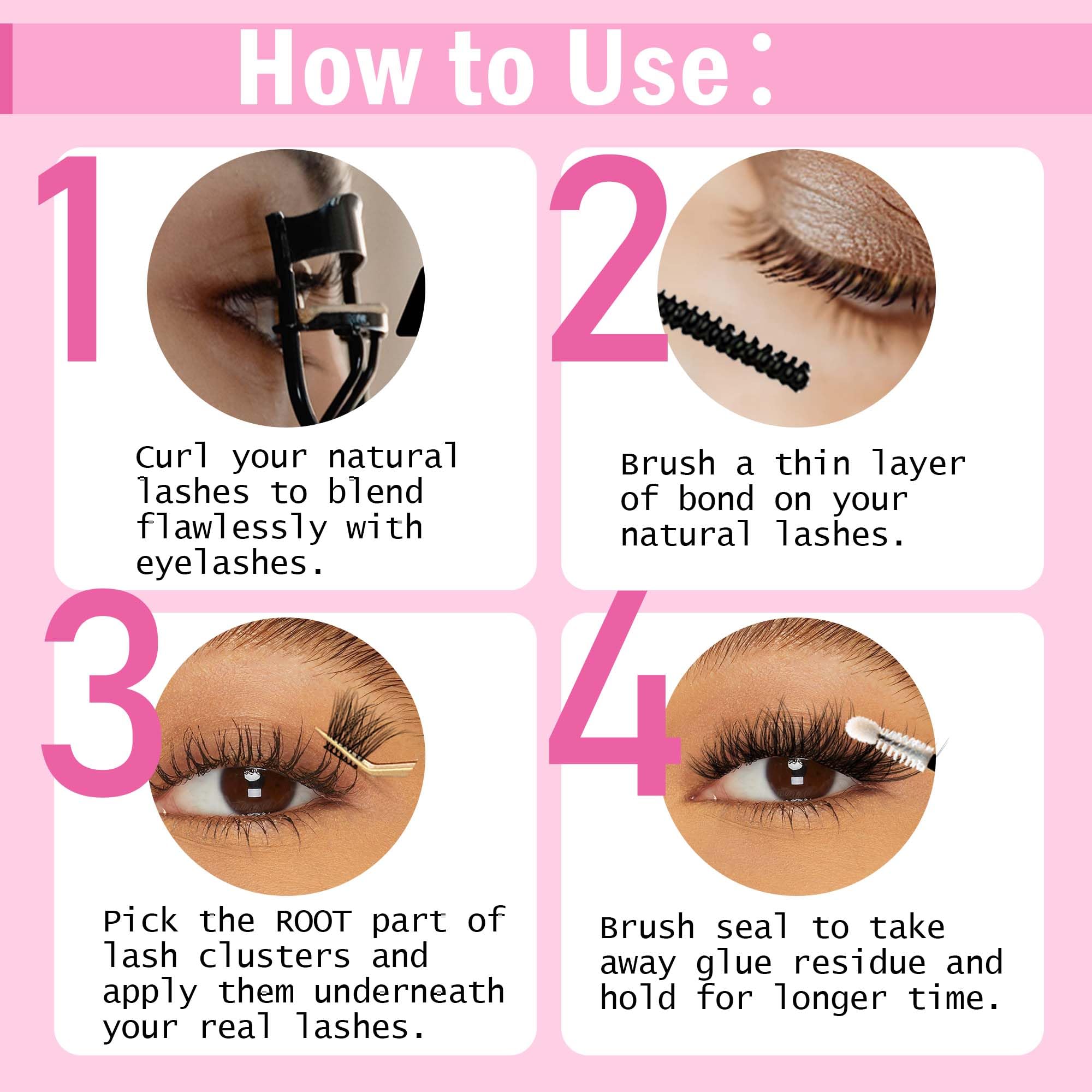 La Maesii Lash Bond & Seal Waterproof Remover – DIY Lash Extension Kit at Home (Pack 2)