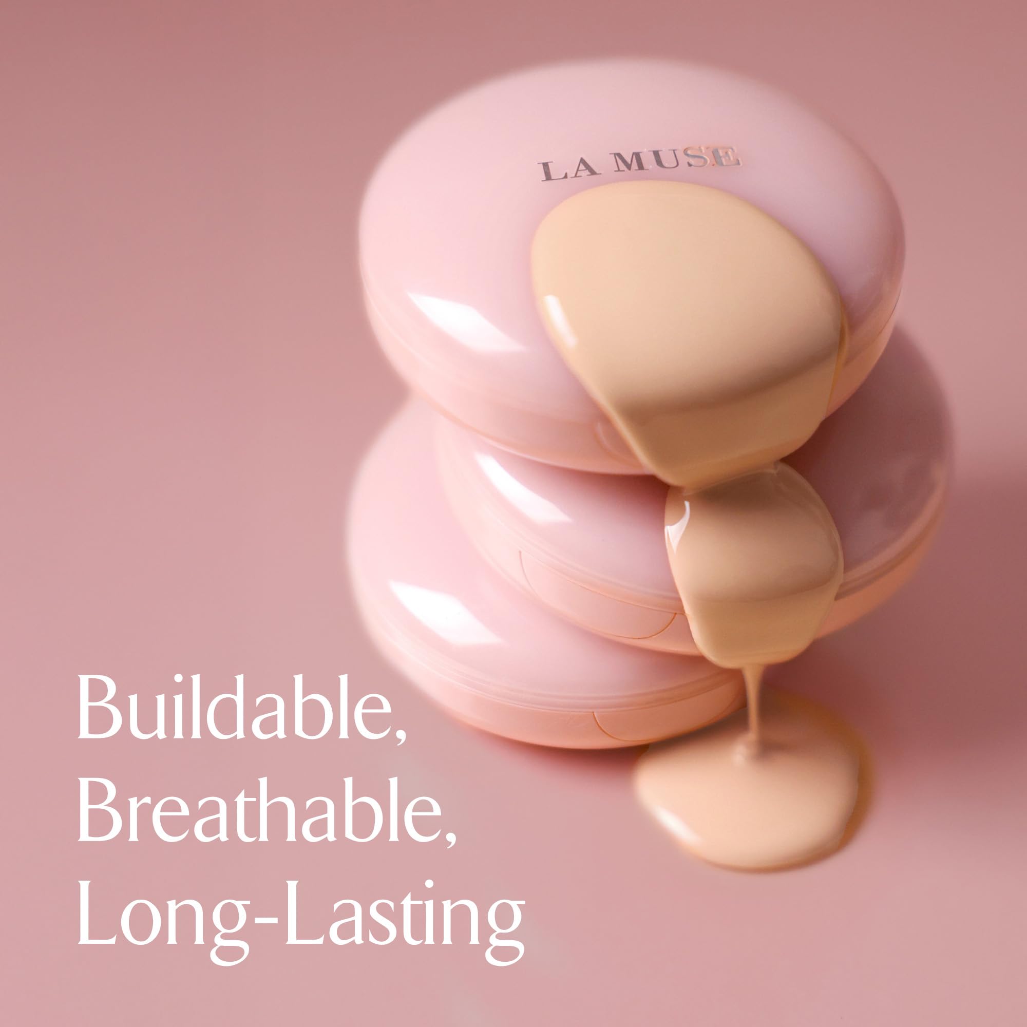 LA MUSE Korean Glow Cushion Foundation with PDRN – Shade No.20 Pure Ivory