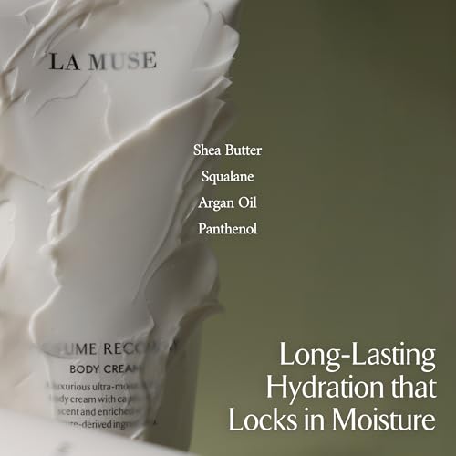 LA MUSE Perfume Body Lotion for Women – Floral Musk | Peptide Cream with Shea Butter