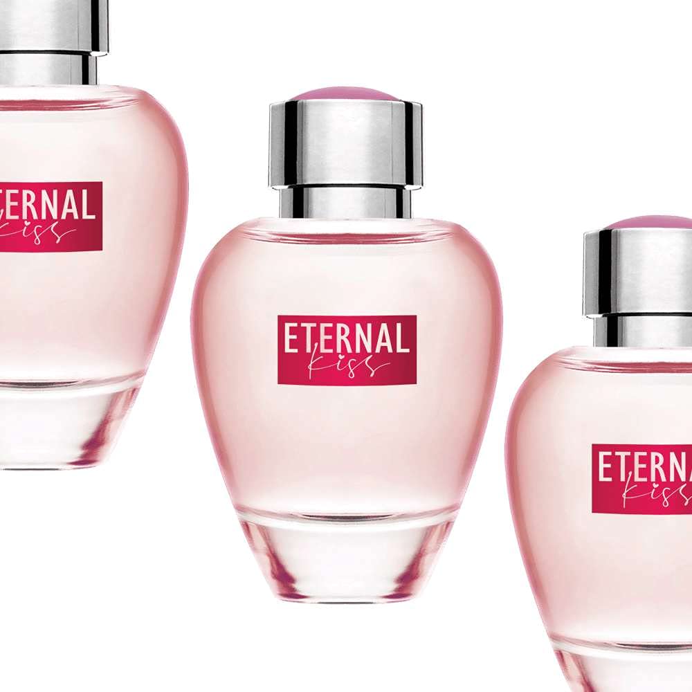 LA RIVE Eternal Kiss by La Rive – Floral Eau de Parfum Spray 3 oz