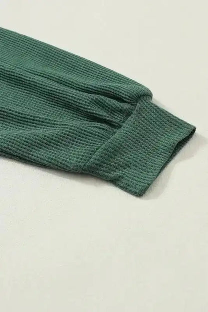 Lace Sleeve Textured Top for Women