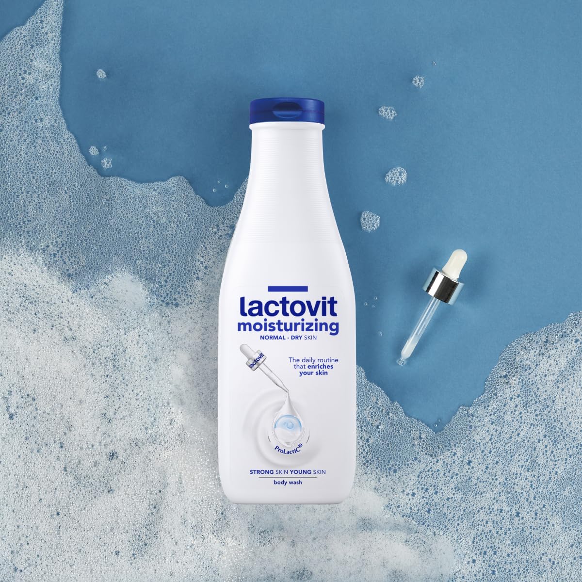 Lactovit Moisturizing Body Wash | Hydrating Shower Gel with ProLactiC10, Collagen & Elastin Booster