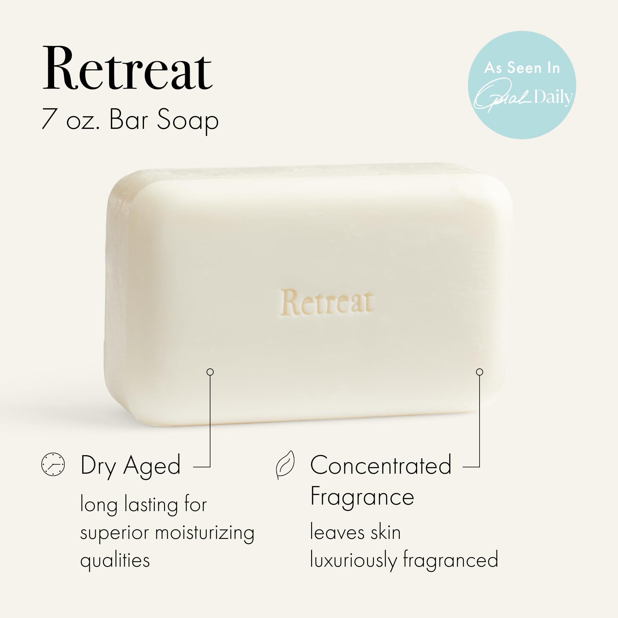 LAFCO New York Bar Soap Retreat – Ultra-Hydrating, 7 oz