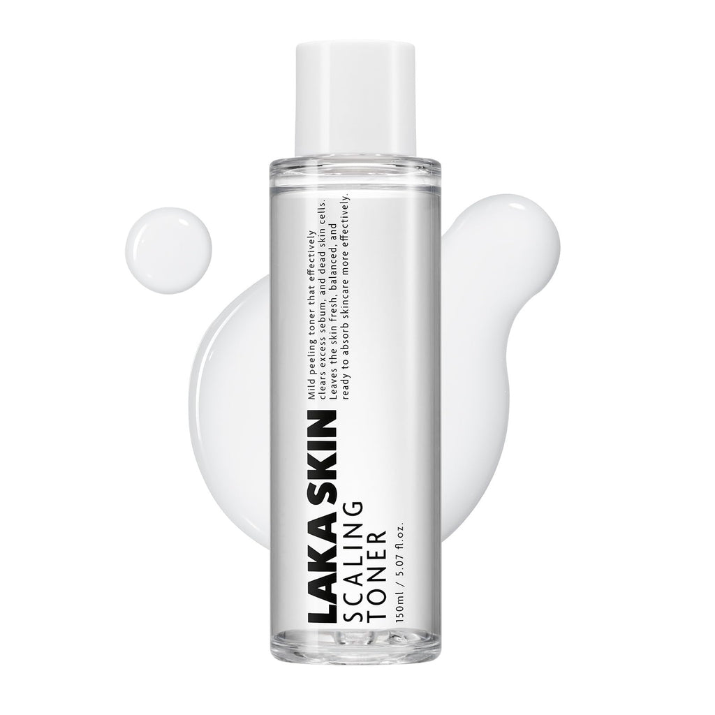 Laka Scaling Toner – Mild AHA/PHA/PDRN Exfoliating Toner, 150ml | Korean Skincare