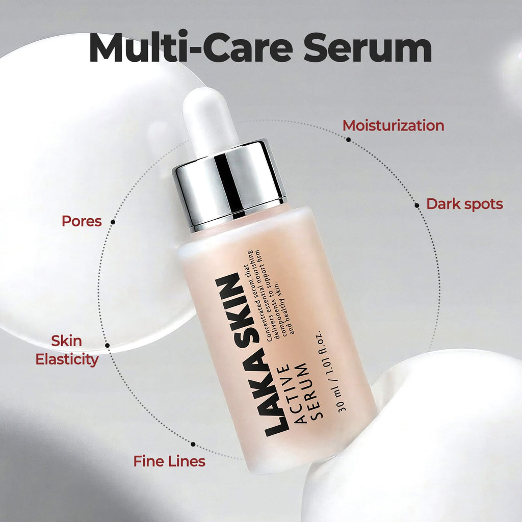Laka Skin Active Serum – Glutathione, Dual PDRN, Hyaluronic Acid, 30ml