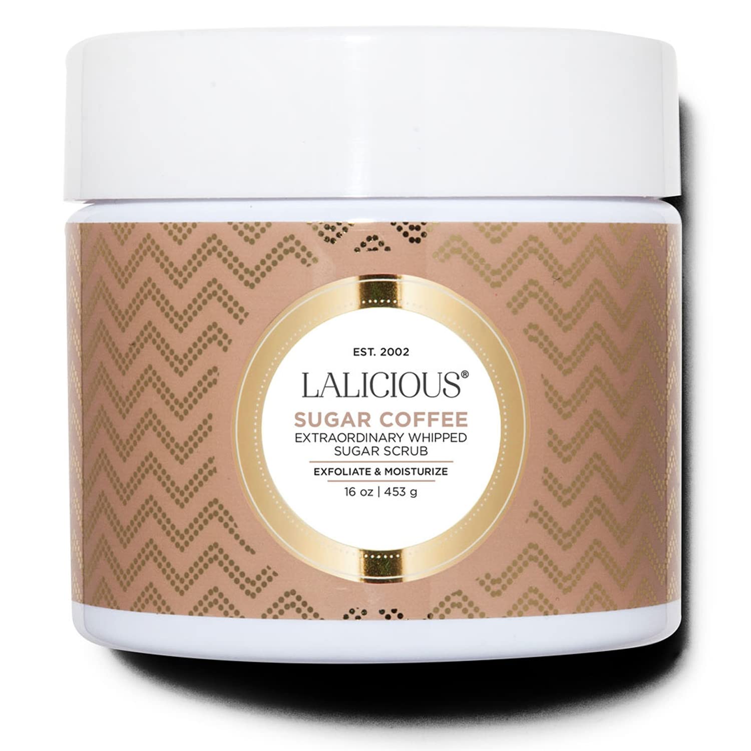 LaLicious Whipped Sugar Scrub - Sugar Coffee, 16 oz