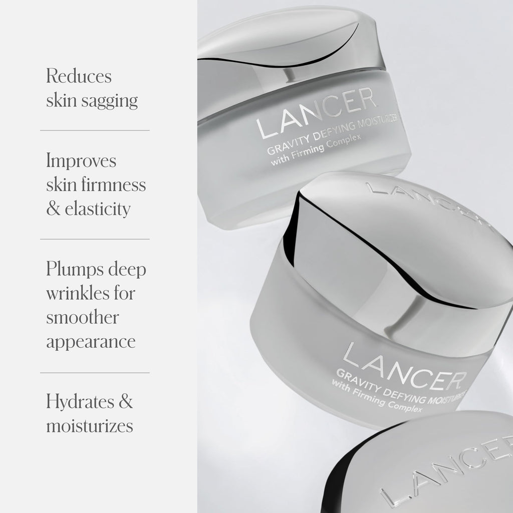Lancer Gravity Defying Moisturizer with Firming Technology – Hydration, Elasticity & Anti-Aging