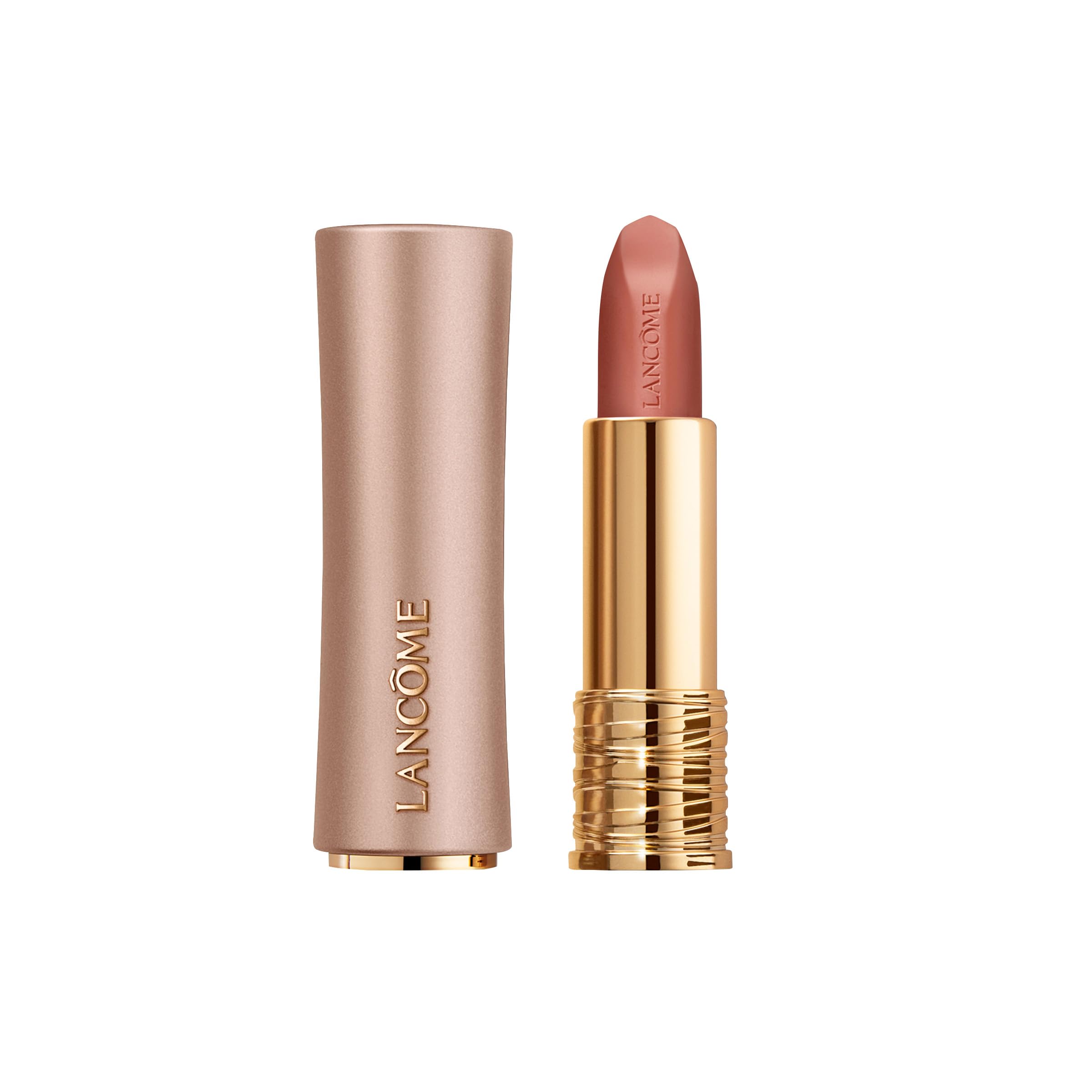Lancôme L'Absolu Rouge Intimatte Lipstick – Buildable Lightweight Soft Matte Finish – Up To 24HR Comfort – 111 All Lens on Me