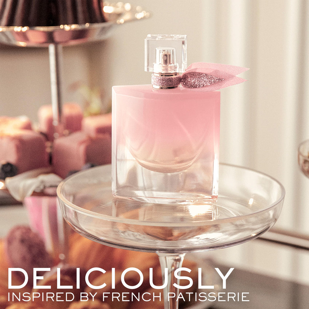 Lancôme La Vie Est Belle La Vie Vanille Nude Eau de Parfum – Floral Gourmand Scent with Solar Jasmine, Vanilla & White Musk | 0.34 Fl Oz