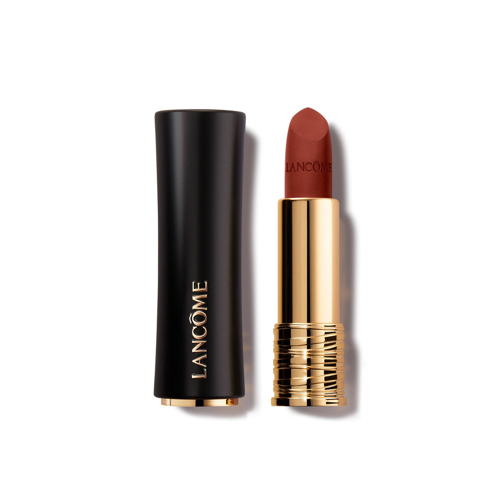 Lancôme L’Absolu Rouge Drama Matte Lipstick 338 – Ultra Matte Finish, 8HR Color, Ceramides & Hyaluronic Acid