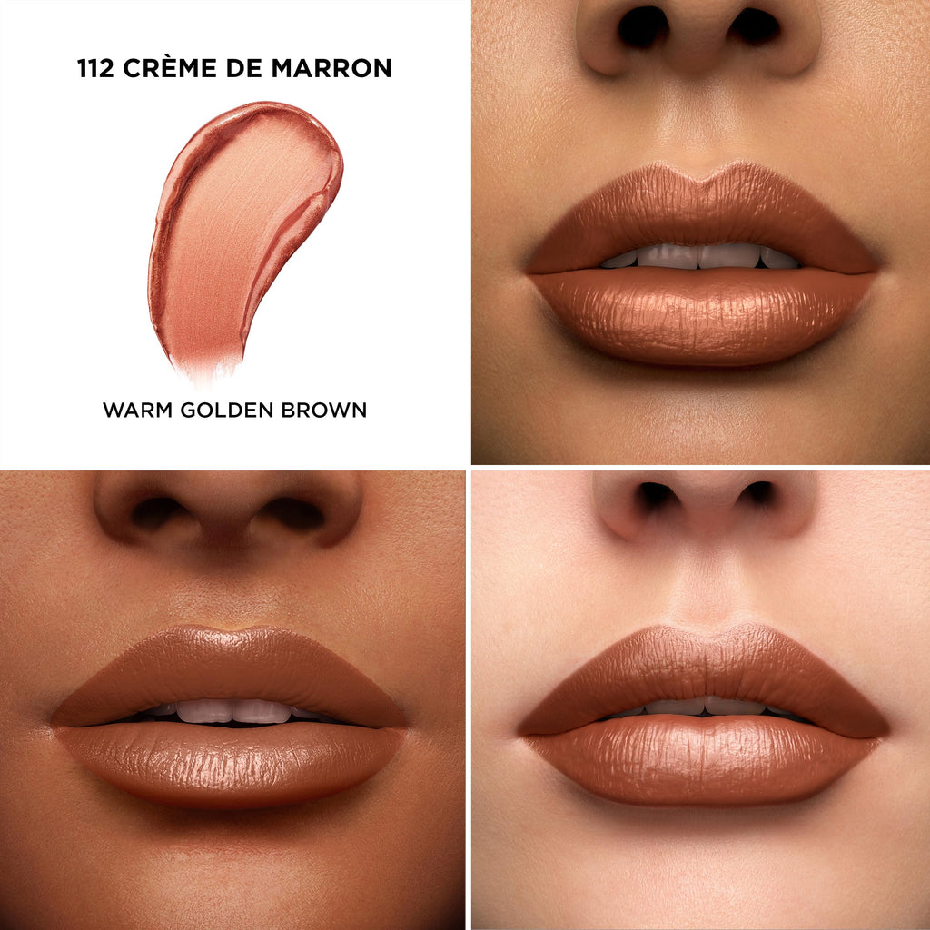 Lancôme L'Absolu Rouge Hydrating Cream Lipstick 112 Crème De Marron | 18HR Comfort