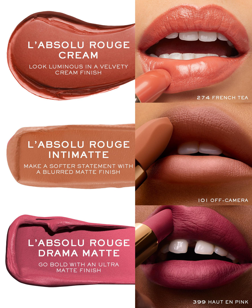 Lancôme L'Absolu Rouge Hydrating Cream Lipstick 112 Crème De Marron | 18HR Comfort