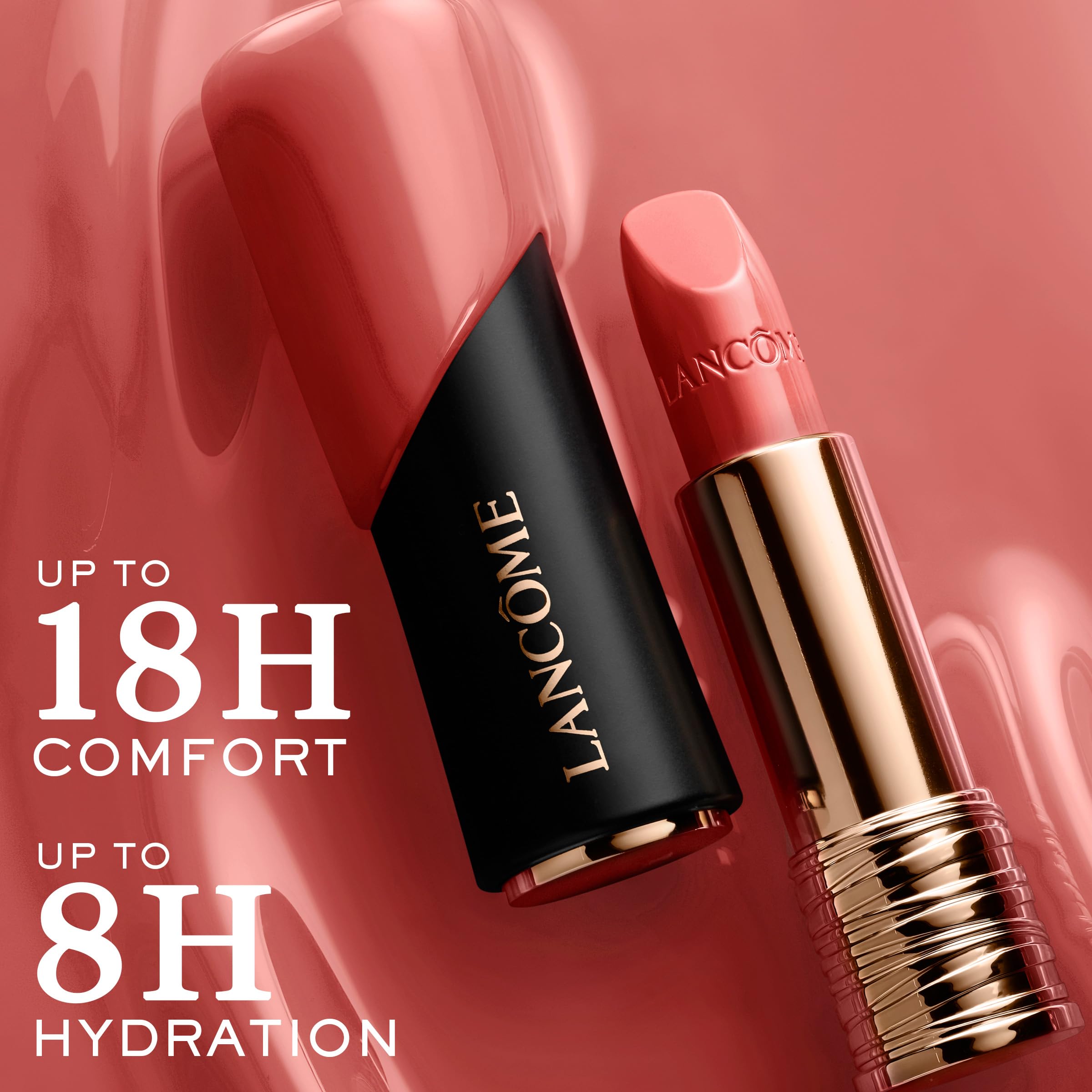 Lancôme L'Absolu Rouge Hydrating Cream Lipstick 112 Crème De Marron | 18HR Comfort