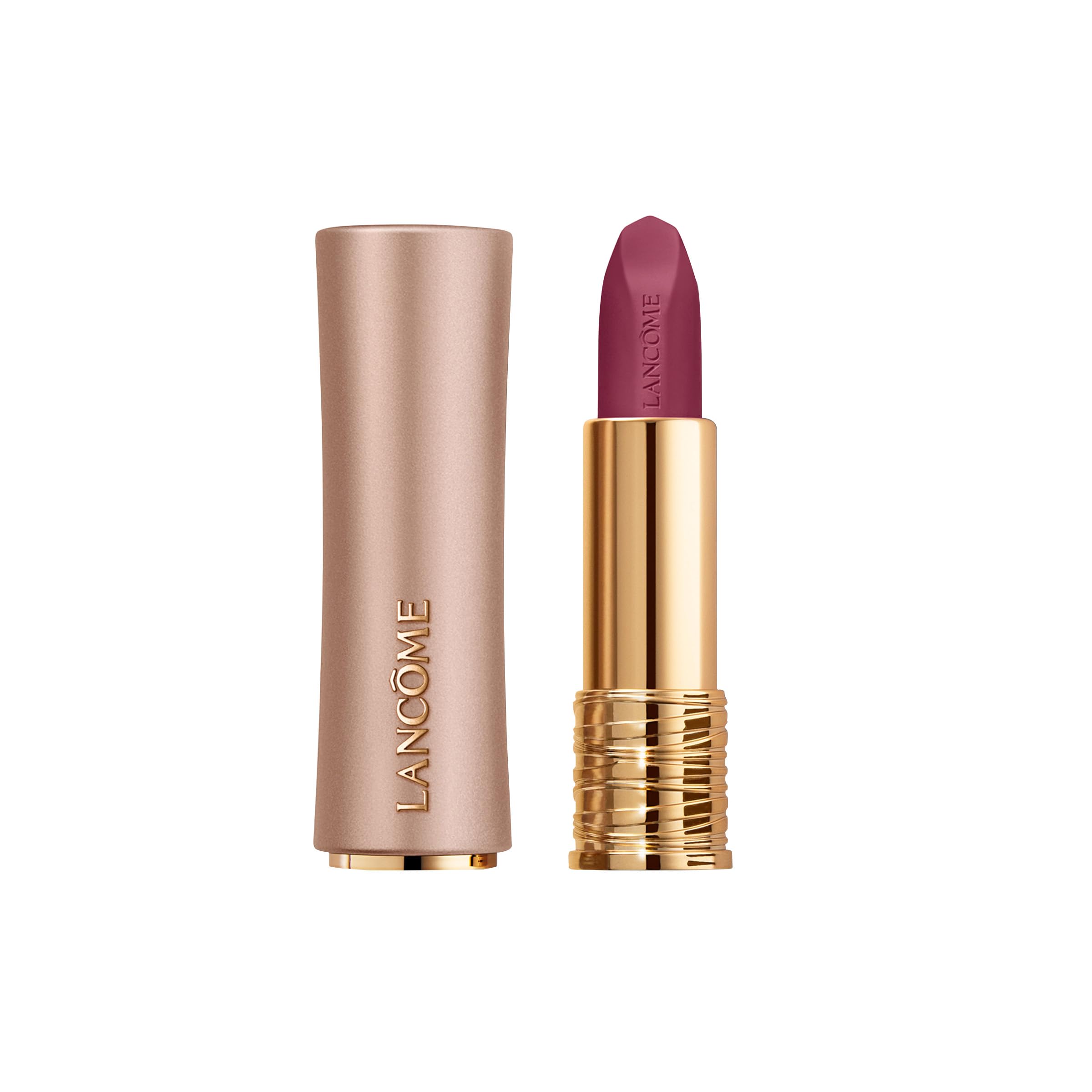 Lancôme L'Absolu Rouge Intimatte Hydrating Matte Lipstick – Buildable Soft Matte Finish | Up to 12h Hydration | 440 Got Me Blushing