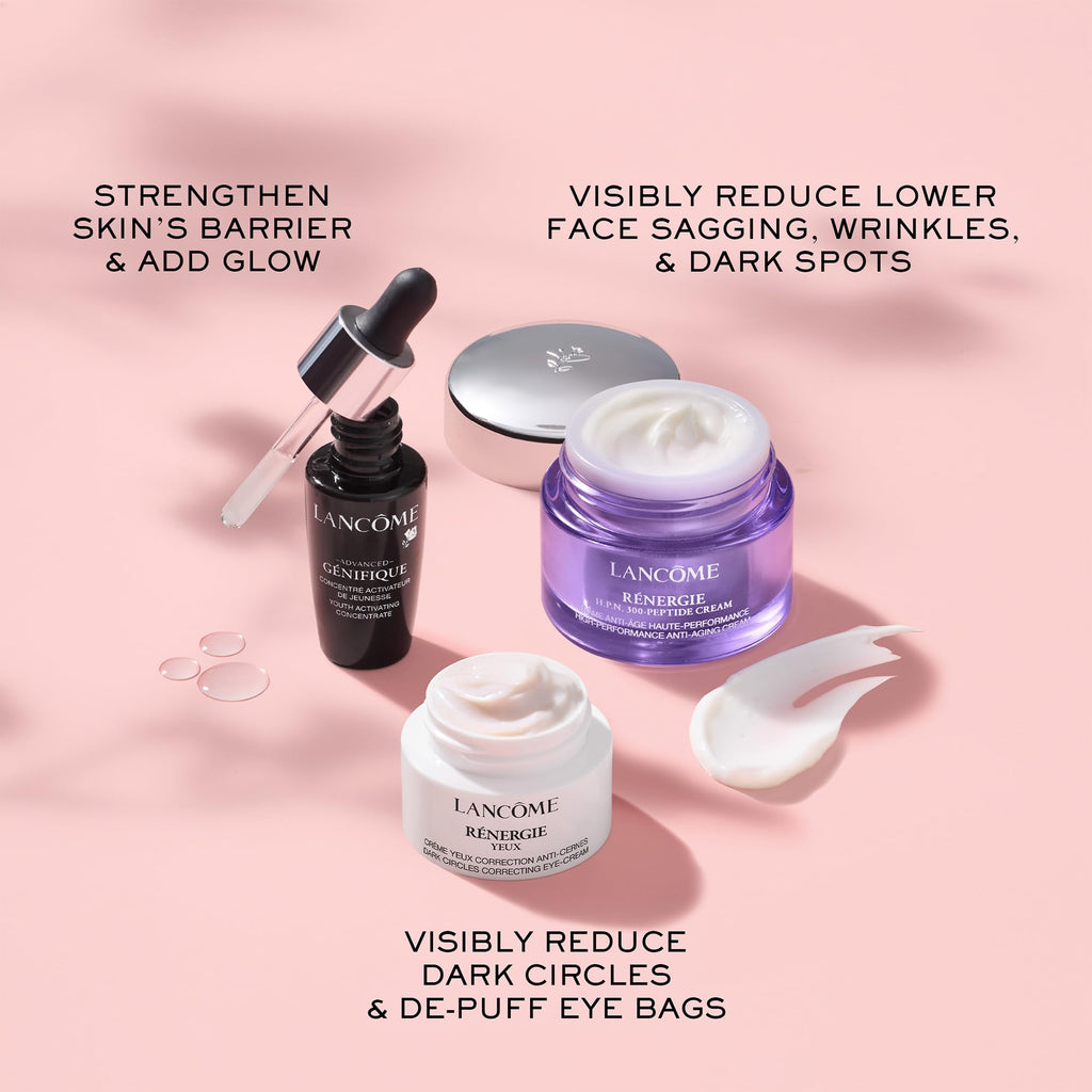 Lancôme Bestsellers Mini Trial Size Discovery Set – Génifique, Rénergie & Définicils | Amazon Exclusive