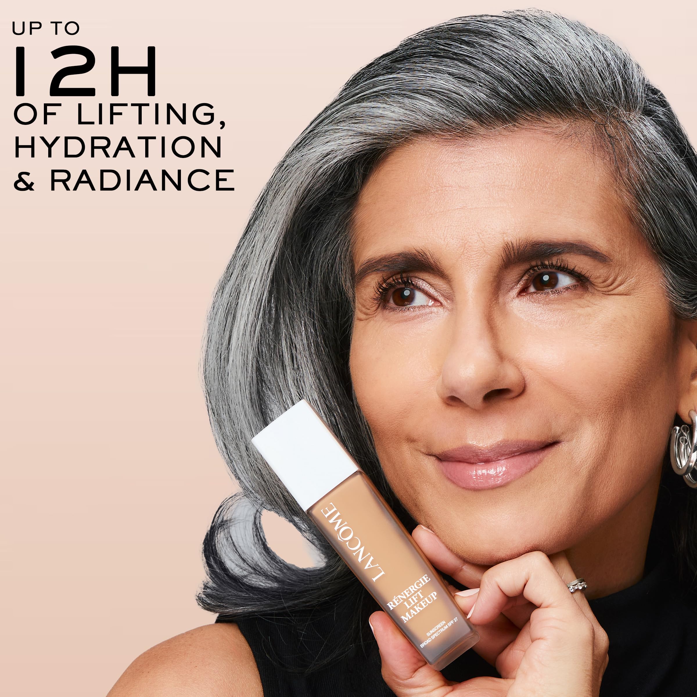 Lancôme Renergie Lift Foundation – Lightweight Hydrating Makeup SPF 27, Medium-to-Full Coverage