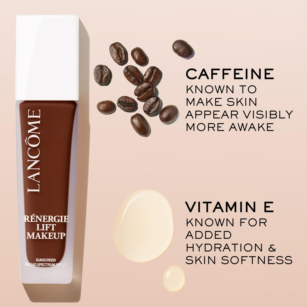 Lancôme Renergie Lift Makeup Foundation 330 – Lightweight Hydrating Formula, SPF 27, Medium to Full Coverage