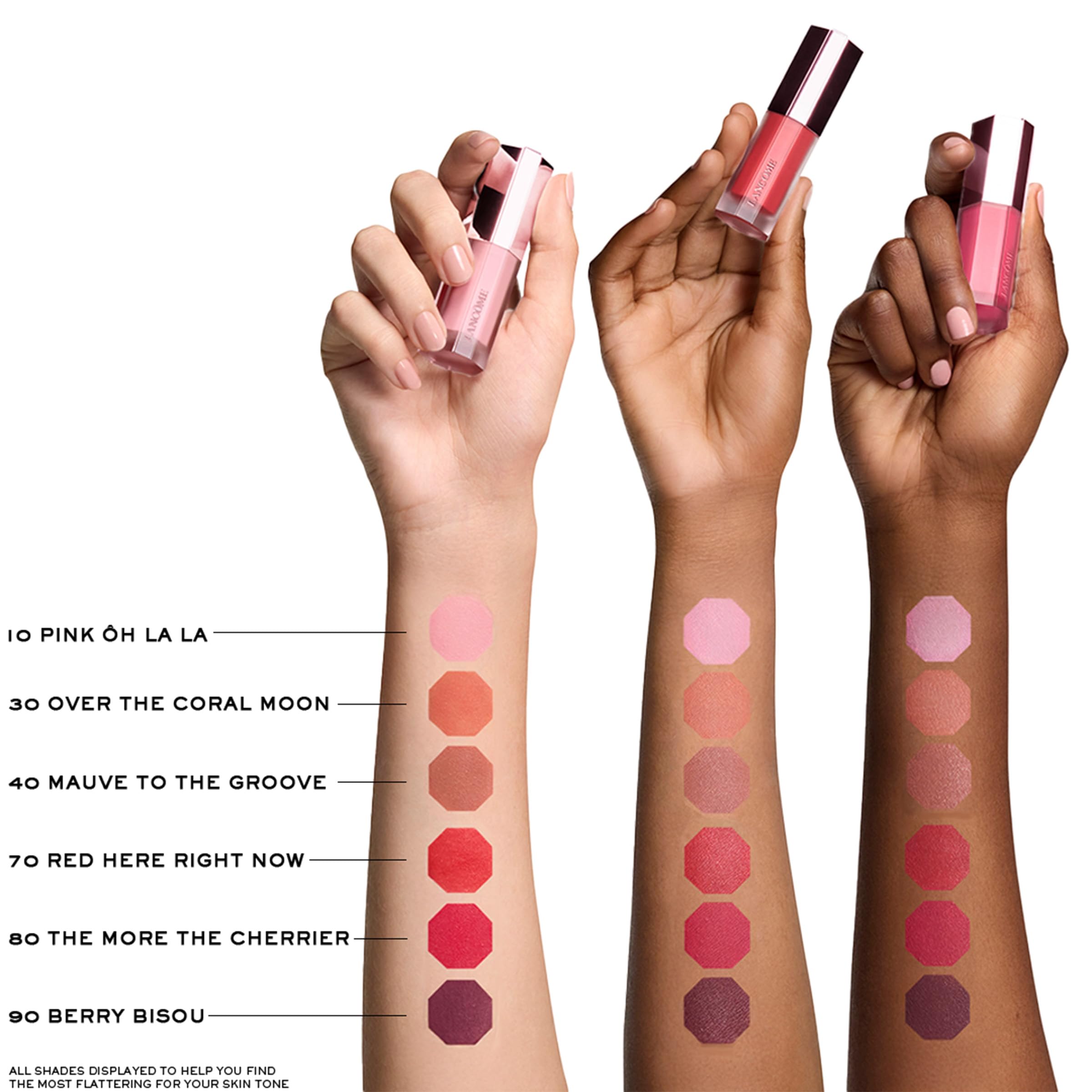 Lancôme Skin Idôle Juicy Liquid Blush – Weightless, Buildable Color in Shade 70 Red Here Right Now