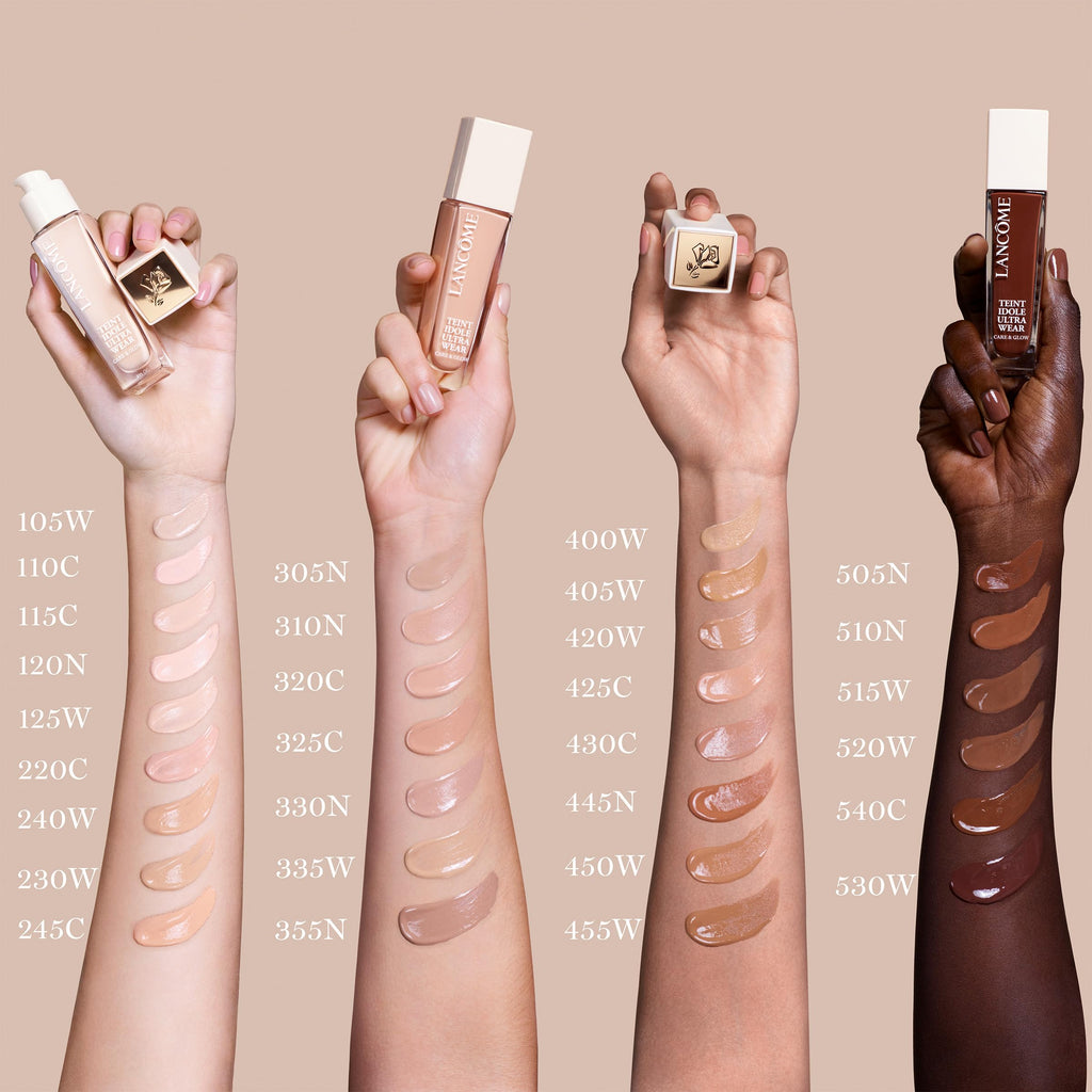 Lancôme Teint Idole Ultra Wear Care & Glow Foundation SPF 27 – Hydrating Medium Coverage 520W