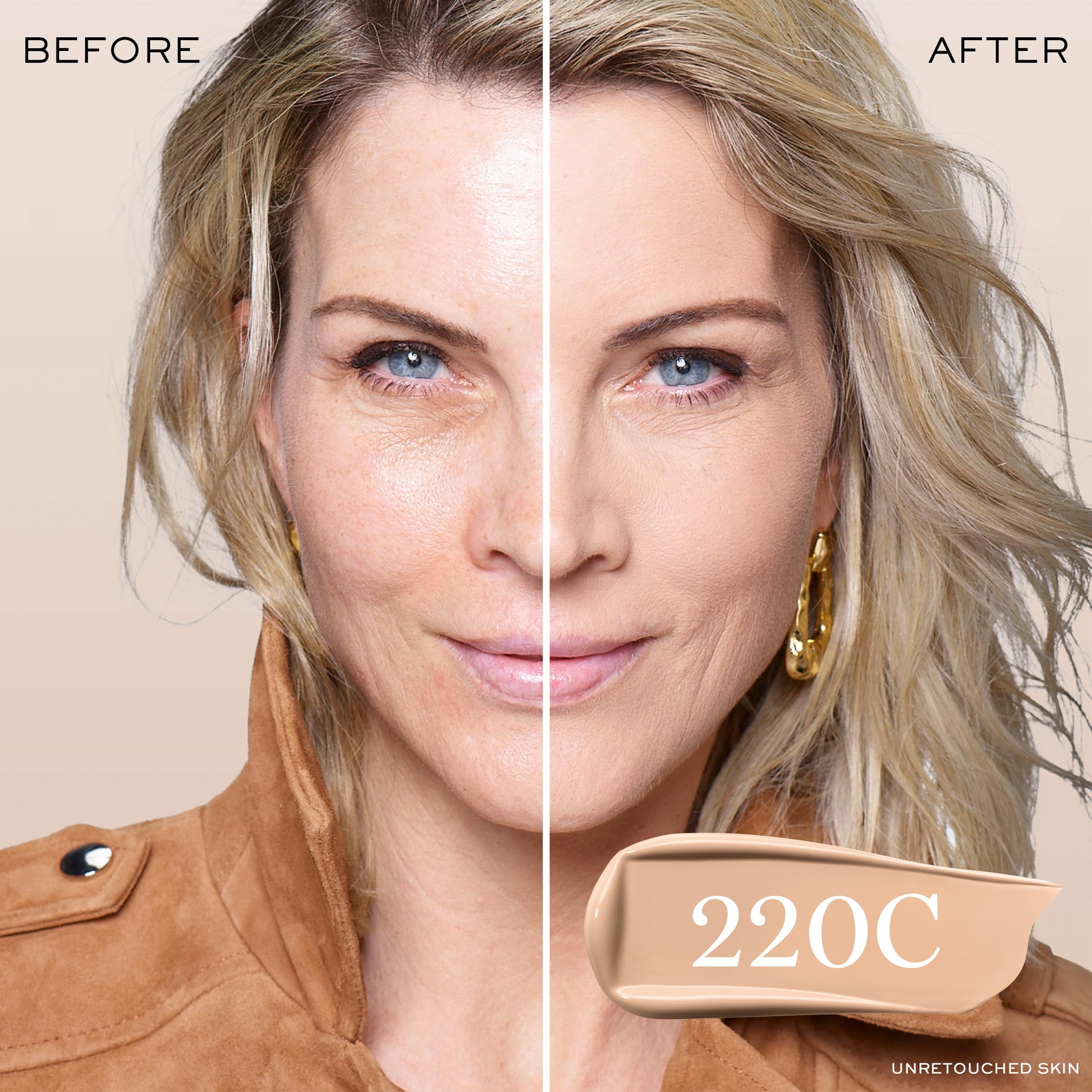 Lancôme Teint Idole Ultra Wear Foundation - Longwear Matte Finish, Hydrating, 24HR, Shade 220C