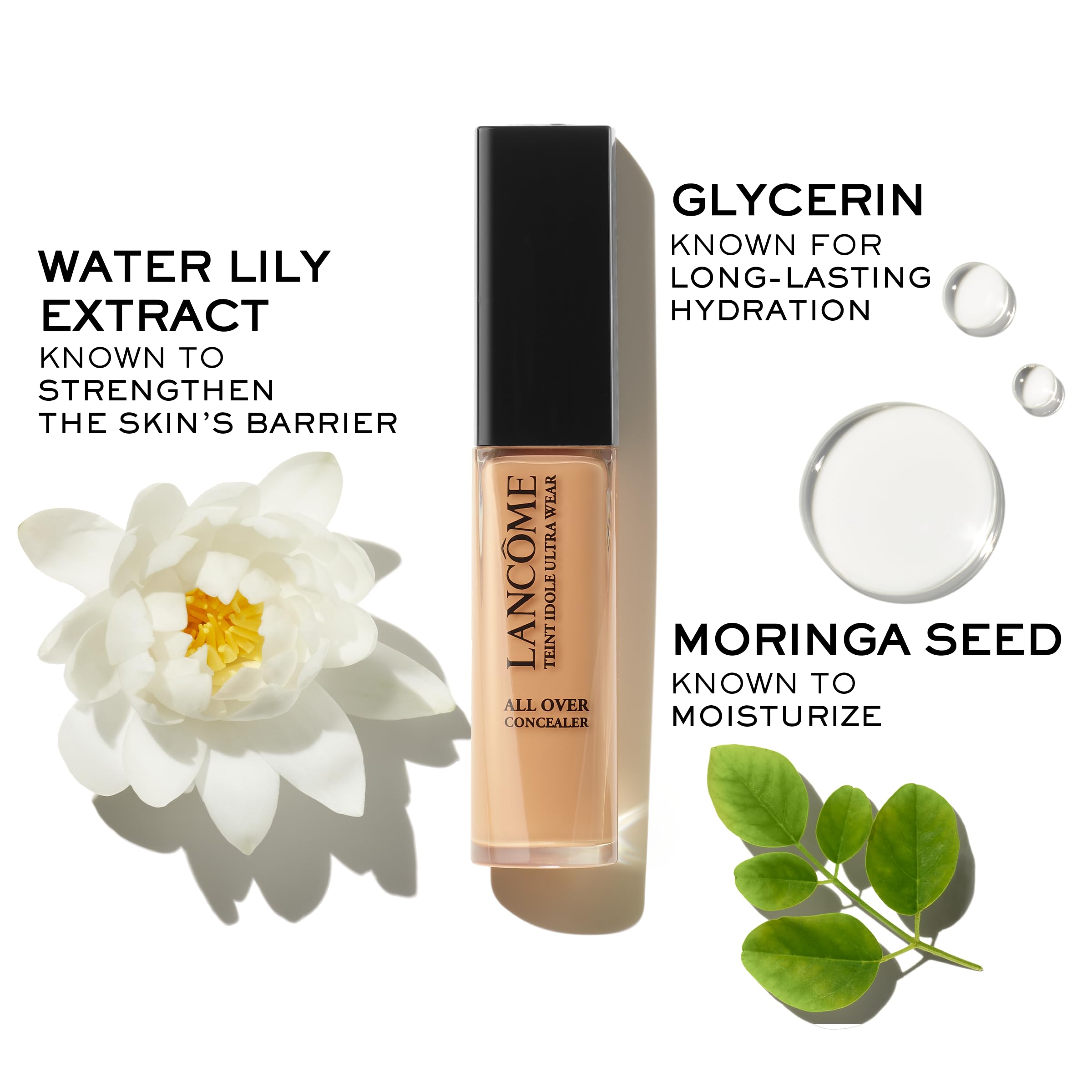Lancôme Teint Idole Ultra Wear Concealer – Full Coverage Under-Eye, 24H Wear, Natural Matte Finish – Buff Cool 220