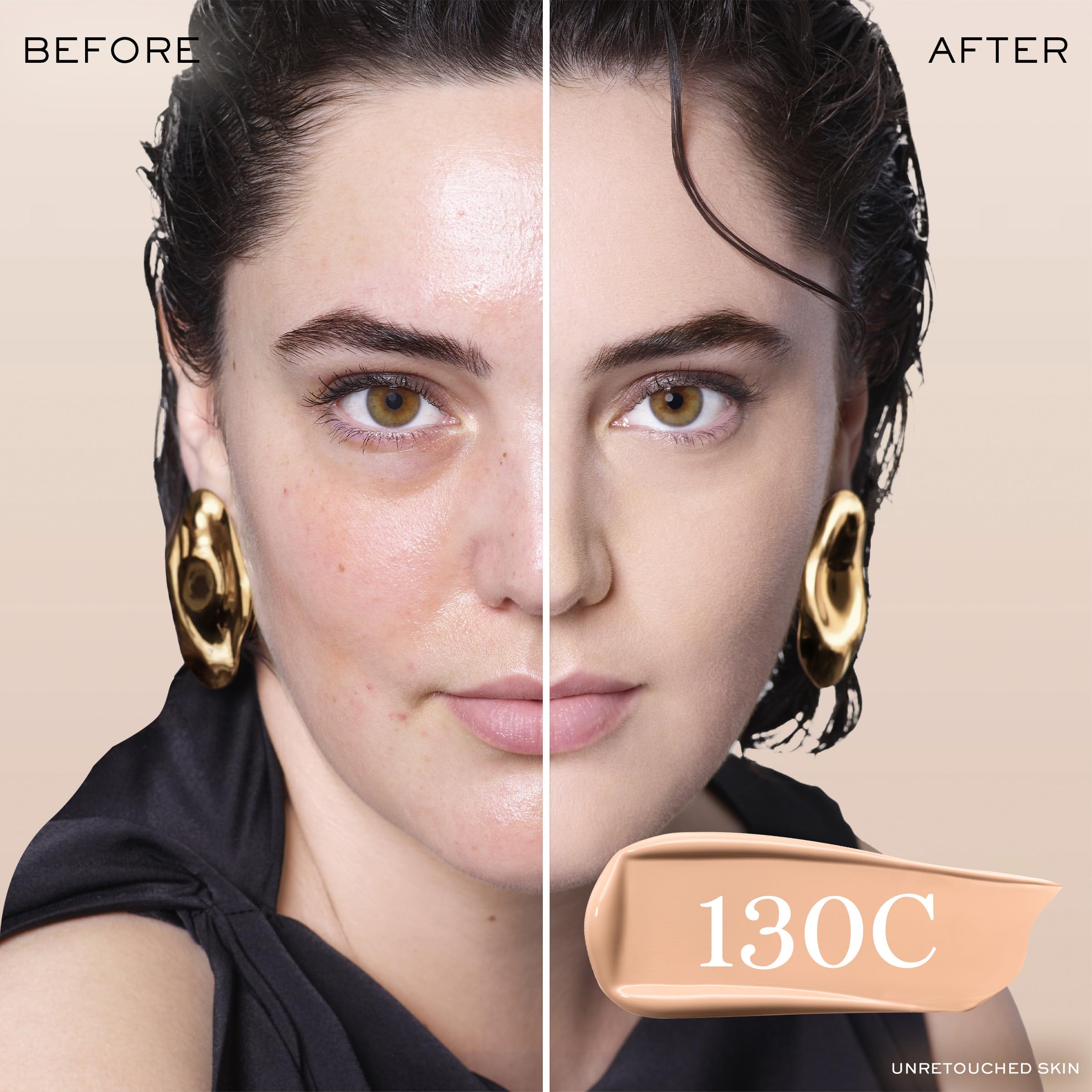 Lancôme Teint Idole Ultra Wear Foundation – Natural Matte, 24H, 130C (Fair to Light, Cool Undertones)