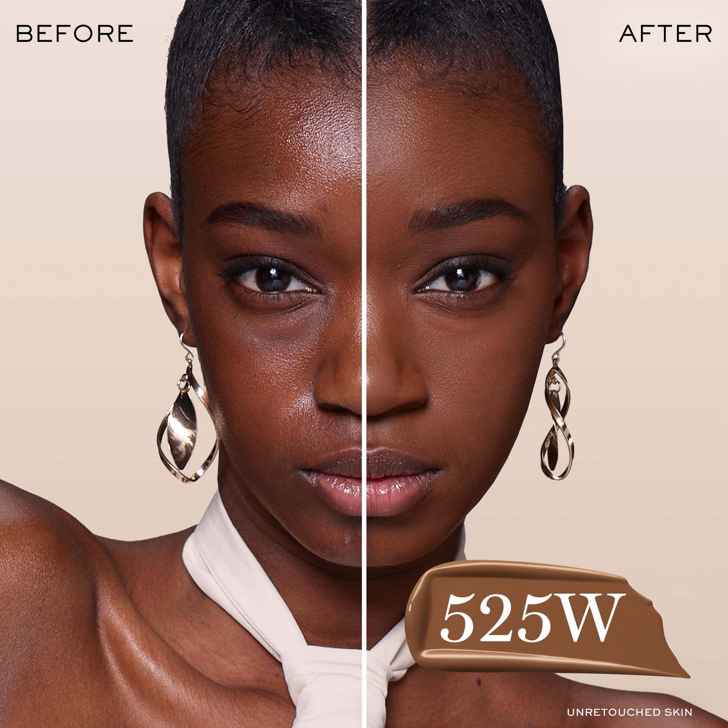 Lancôme Teint Idole Ultra Wear Foundation 525W Deep Warm | 24H Matte, Hydrating, Waterproof