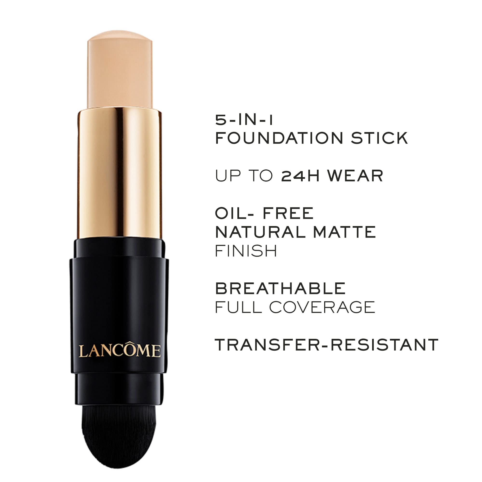 Lancôme Teint Idole Ultra Wear Foundation Stick – Full Coverage, Matte Finish, 24H Wear, Shade 500 Suede Warm